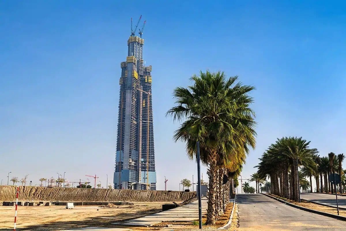 Строительство Jeddah Tower / © Kingdom Holding Company