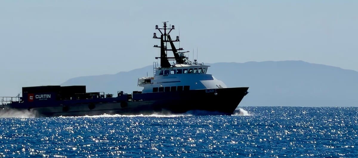 Беспилотное судно водоизмещением 368 тонн впервые продемонстрировало автономное управление в ходе морских испытаний / © HD Hyundai