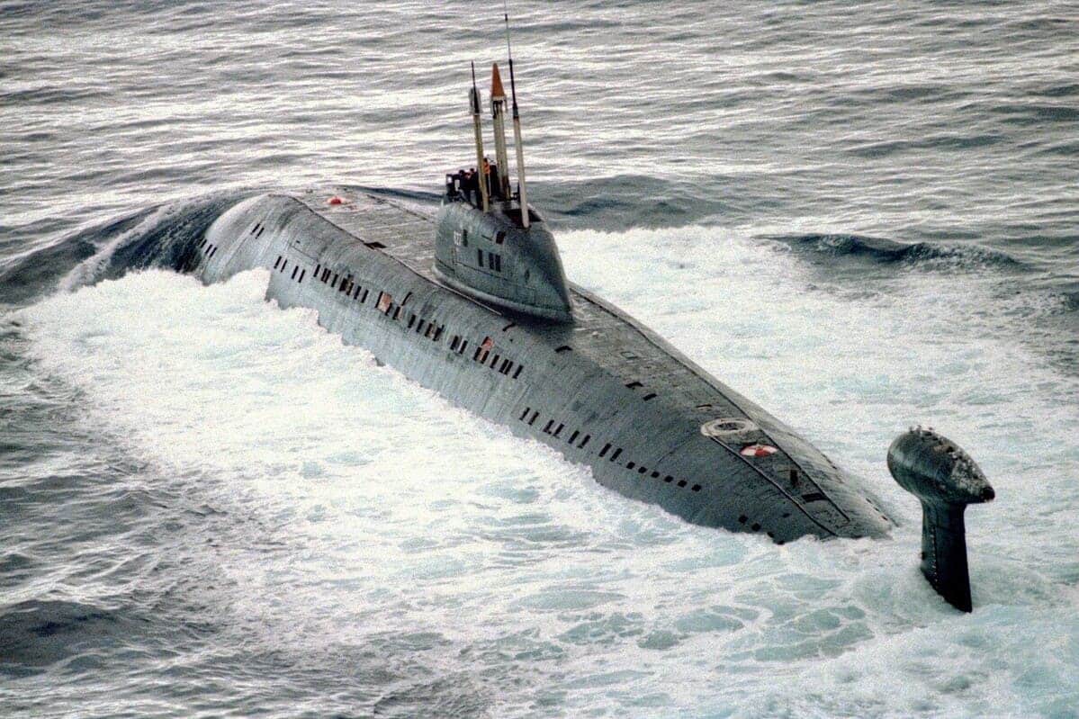 Советская атомная подлодка проекта 671РТМ/РТМК «Щука» (Victor III по классификации НАТО) / © Wikimedia Commons