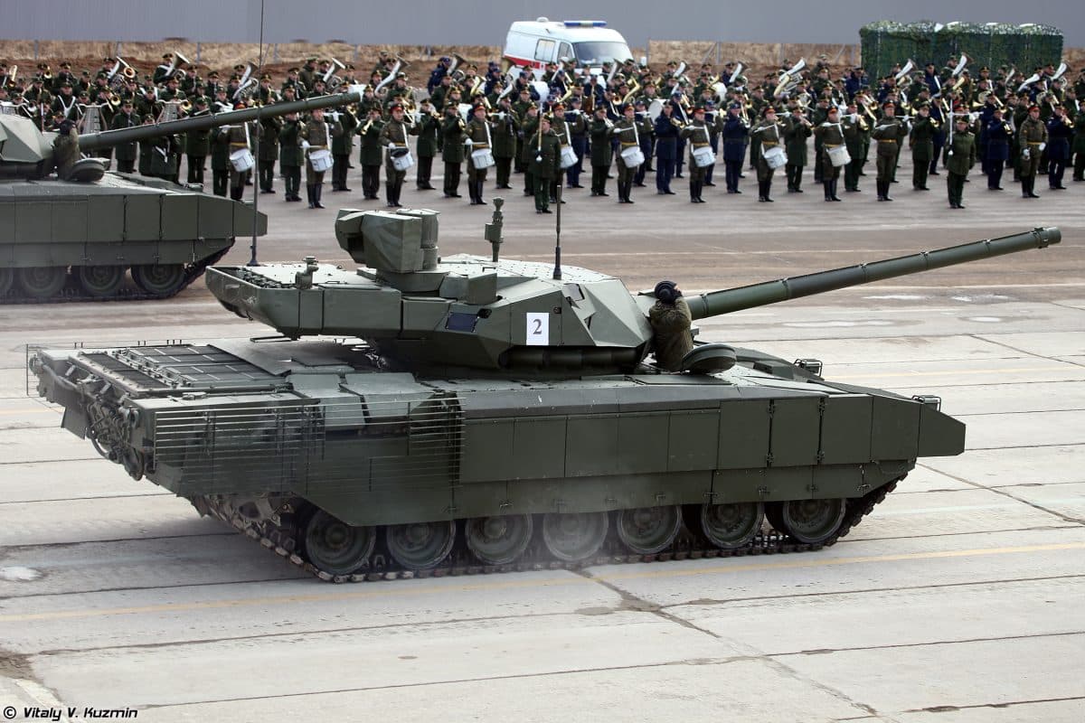 Т-14 «Армата» в Алабино, 11 апреля 2016 года. Архивное фото / © Виталий Кузьмин, Wikimedia Commons. CC BY-SA 3.0
