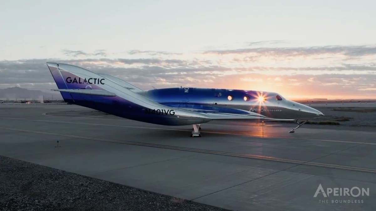 Космоплан Apeiron / © Virgin Galactic