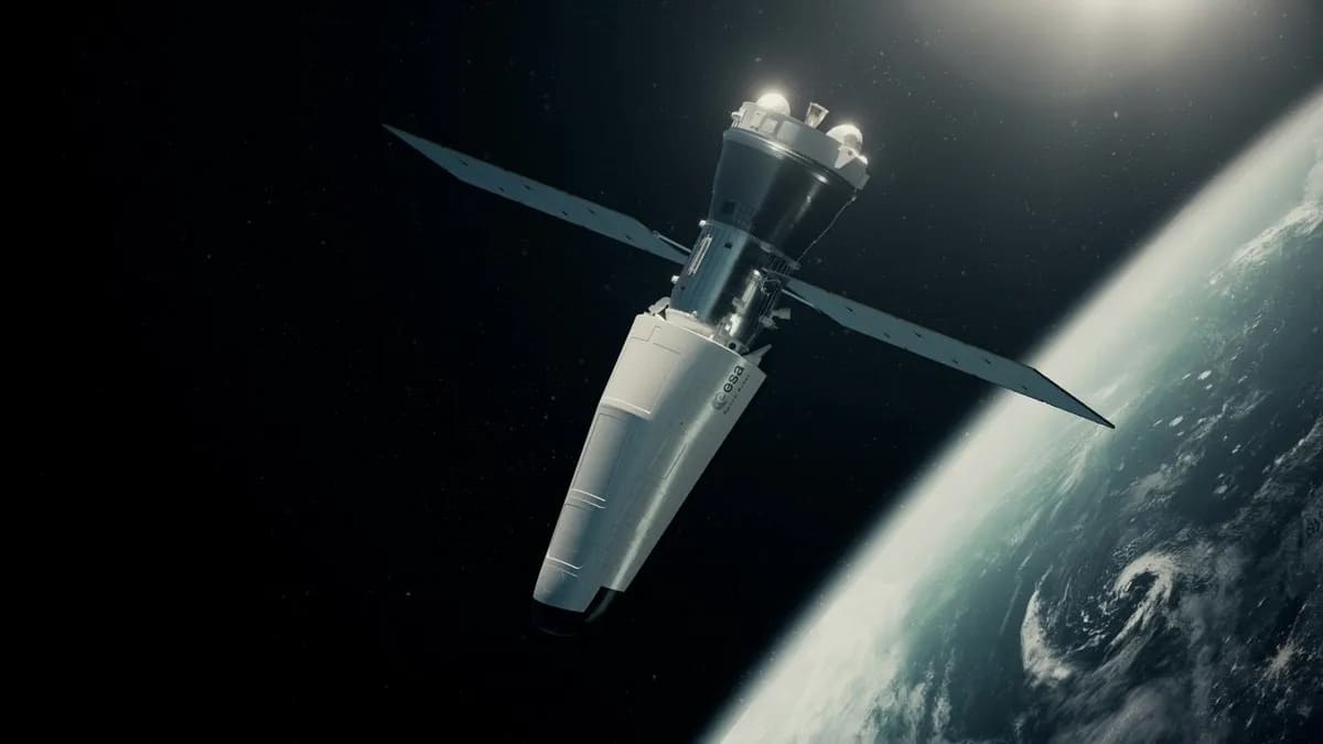 Рендер Space Rider / © ESA