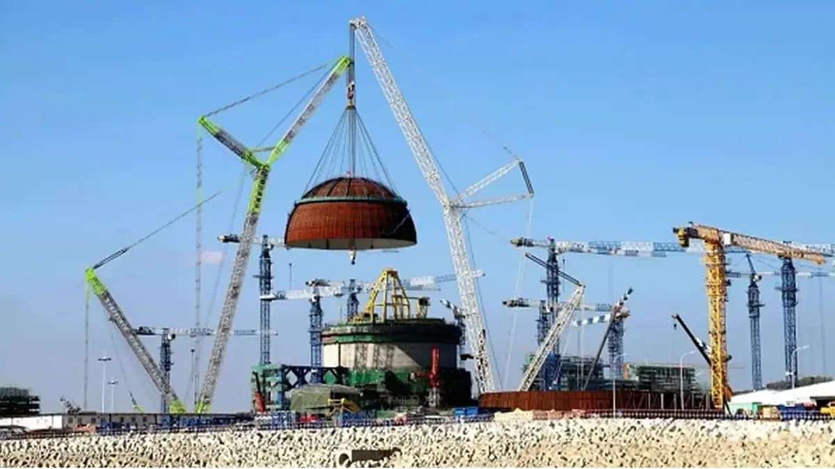 Строительство ядерного реактора Hualong One / © China National Nuclear Corporation