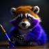 Purple Raccoondog